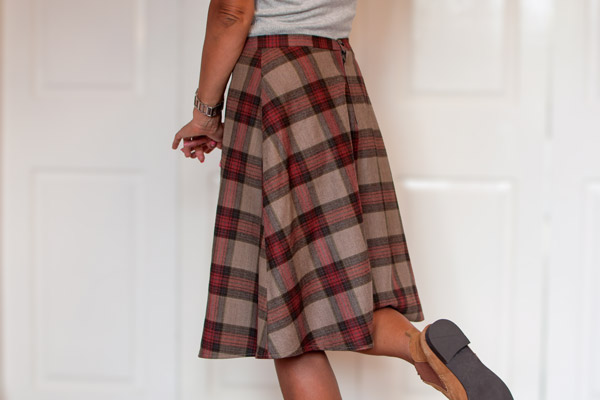 A line skirt