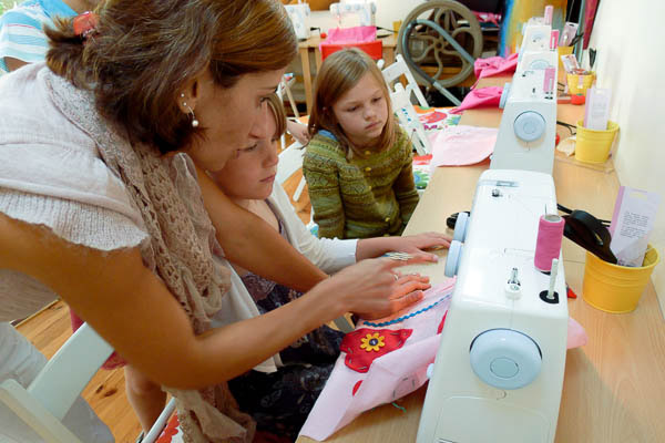 Kids sewing tuition